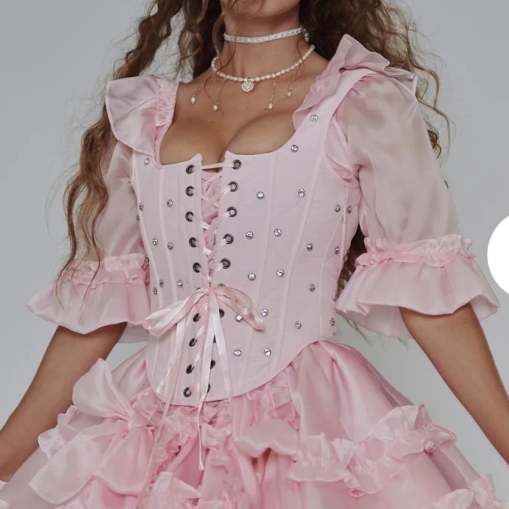 NWT Selkie The Baby Soft Cushion Corset XXS Pink - Picture 7 of 13